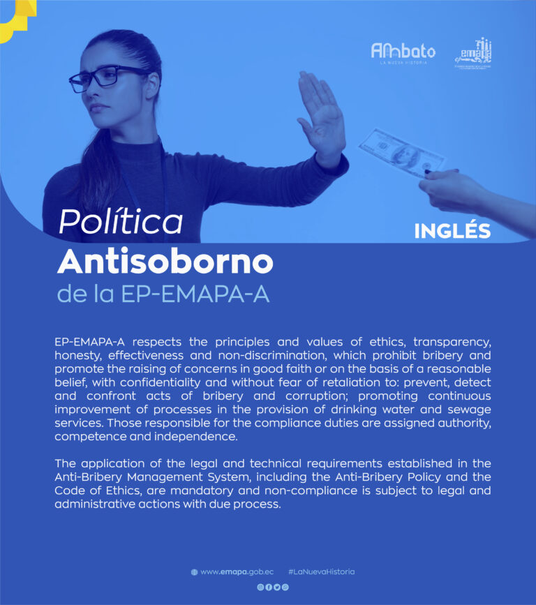Politica anti soborno inglés
