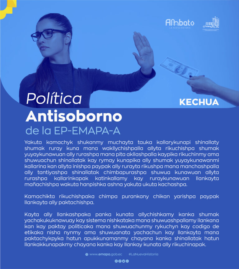 Politica anti soborno kechua
